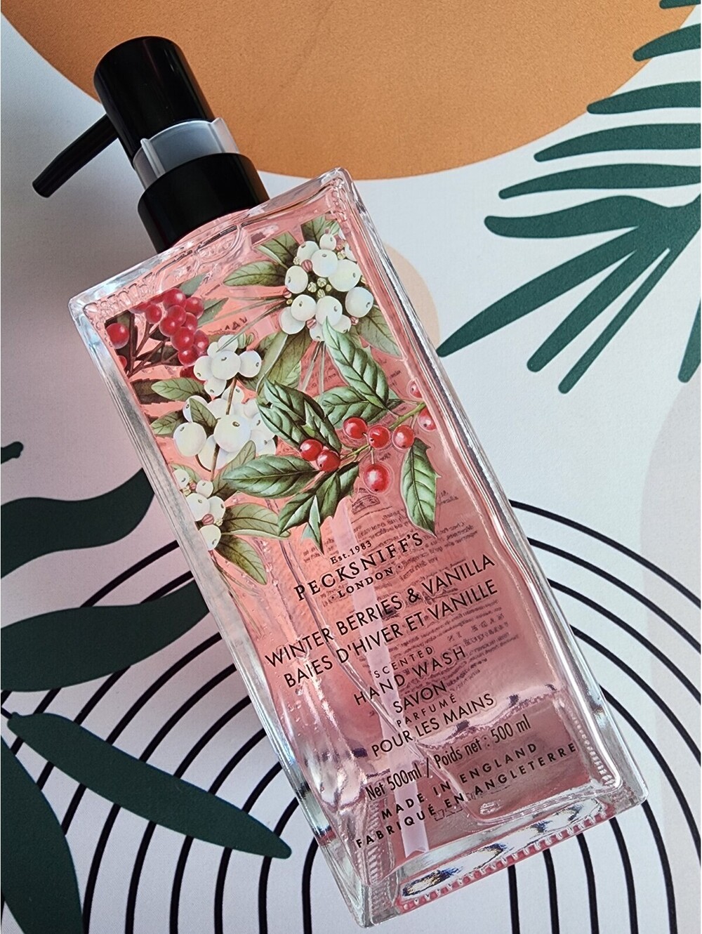 Pecksniffs Winter Berries & Vanilla Scented Hand Wash 500ml